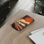 Retro Sunset Countach phone case | Sports car tough cover
