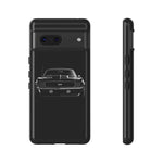 1969 Camaro Black Restomod Front Tough Phone Case Cover Gift