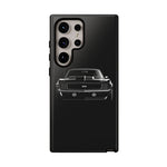 1969 Camaro Black Restomod Front Tough Phone Case Cover Gift