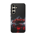 Z06 C8 Phone Case, Red Smoke Studio Reflection Cover