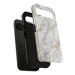White Marble Pattern Phone Case | Tough Cover