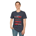 1966 Belvedere Convertible Car T-Shirt | Vintage Red Classic Automobile Tee