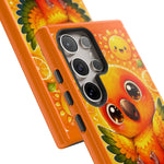 Sun Conure Kawaii Citrus Art Tough Phone Case