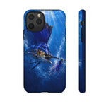 Sailfish Phone Case, Deep Sea Fishing Strike Tough Cover for Men