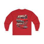 1962 Impala SS Red Classic Car Long Sleeve | Vintage Auto Shirt