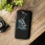 Tarpon Fishing Phone Case, Saltwater Portrait Black Cover, Gift