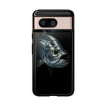 Tarpon Fishing Phone Case, Saltwater Portrait Black Cover, Gift