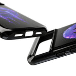 Glitch Sad Face Phone Case, Anime Melt Static Tough Cover