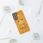 Bearded Dragon Kawaii Crown Art Tough Phone Case