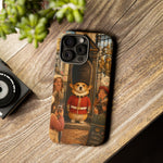 Corgi Royal Guard phone case | Cute British corgi soldier illustration
