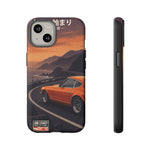 Datsun 240Z Classic JDM Sports Car Sunset Art Tough Phone Case