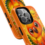 Sun Conure Kawaii Citrus Art Tough Phone Case