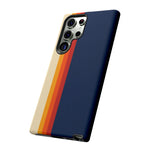 Retro Rainbow Stripe Phone Case | Tough Phone Case