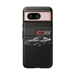 Black C5 Phone Case American Sports Car Tough Cover Gift