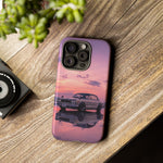 Silver Hakosuka Skyline Mirror Lake Tough Phone Case