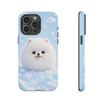 Samoyed Kawaii Snowball Chibi Pet Dog Breed Art Tough Phone Case