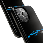Rapid Blue C8 Phone Case for Chevy Fans, Tough Protective Cover
