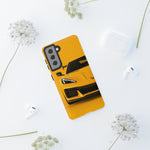 Yellow C8 Corvette Studio Tough Phone Case