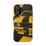Z28 Yellow Camaro Retro Poster Tough Phone Case