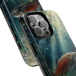 Salmon River Fishing Phone Case, Sunlit Current Cover