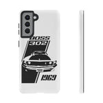 Boss 302 Mustang Car Phone Case | Vintage 1969 Muscle Car Design