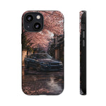 Cherry Blossom Street Scene R34 Skyline GTR Tough Case | Car Photo Cover