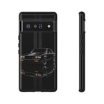 Grand National Phone Case, Black 87 Muscle Car Stripe Studio Cover