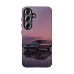 Sunset Skyline GT-R R32 phone case | car reflection, purple dusk