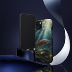 Salmon River Fishing Phone Case, Sunlit Current Cover