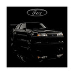 Ford Mustang Foxbody Poster Wall Art Print Classic Muscle Car Garage Decor Gift
