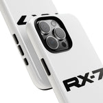 RX-7 Logo Phone Case for JDM Fans, Tough Protective Cover