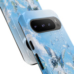 Copy of Silver Butterflies Tough Case | Blue Sky Water Droplets Phone Cover