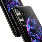 Holographic Skull Phone Case, Shattered Glass Iridescent Cover