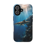 Cobia Reef Phone Case, Shaft of Light Ocean Fishing Tough Cover