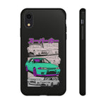 R32 Skyline GT-R Manga Style JDM Tough Phone Case Cover Gift
