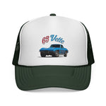 1965 Corvette Trucker Cap Hat | Classic C2 Sting Ray 65 Vette Mesh Snapback