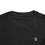 Toddler 1969 C3 Corvette Stingray Black Red Wheels T-Shirt Retro Tee
