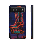 Neon Cowboy Boot phone case | High Noon Saloon design