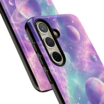 Pastel Galaxy Planet Vaporwave Art Tough Phone Case