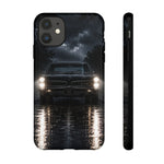 Vintage Muscle Car in Rain 1966 GTO phone case | Tough Cases