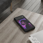 Melancholy Anime Girl Phone Case Vaporwave Tough Case