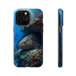 Grouper Reef Phone Case, Sunbeam Ledge Marine Art Tough Cover