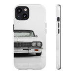 White Impala Phone Case, Classic 64 Lowrider Style Cover, Gift for Guys