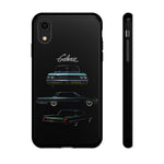 1961 Galaxie Classic Car Phone Case | Vintage Automotive Illustration