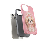 Shih Tzu Princess Kawaii Chibi Puppy Pet Dog Art Tough Phone Case