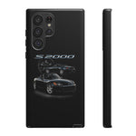 Black S2000 Roadster Collage JDM Tough Phone Case Cover Gift