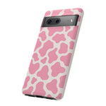 Pink Cowprint  Art Tough Phone Case