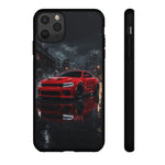 Charger Hellcat Widebody Red Rain Art Phone Case