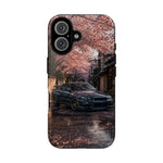 Cherry Blossom Street Scene R34 Skyline GTR Tough Case | Car Photo Cover