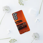 Orange Cuda Phone Case, 71 Classic Muscle Car Tough Cover